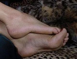 Zara Whites's Feet (535404)