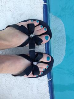 Lela Beryl's feet