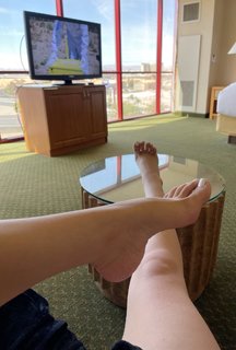 Amy Anderssen's feet