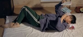 Adam Driver's feet